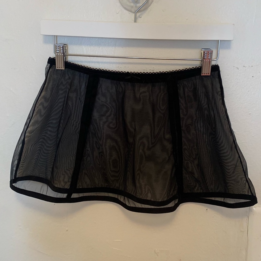 Savage x Fenty Mesh Mini Skirt